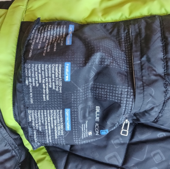 Blue icon ski coat - Picture 5 of 5